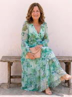 Women's Floral Maxi Dress | Summer Wedding Guest-11