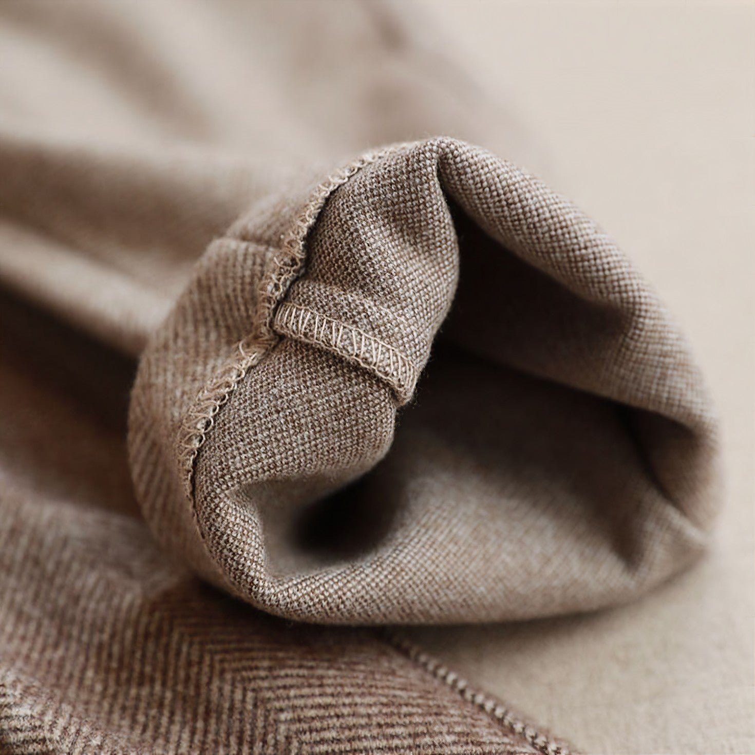 Mens Wide Leg Pants | High Waist Pleated-6