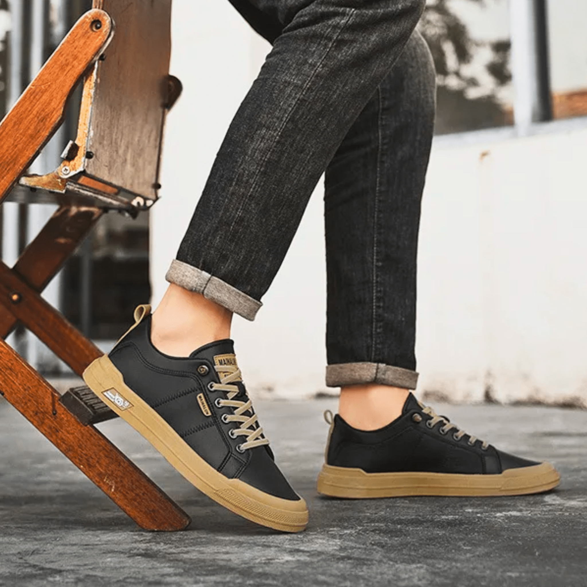 Women's Casual White Sneaker | Lace-Up-6