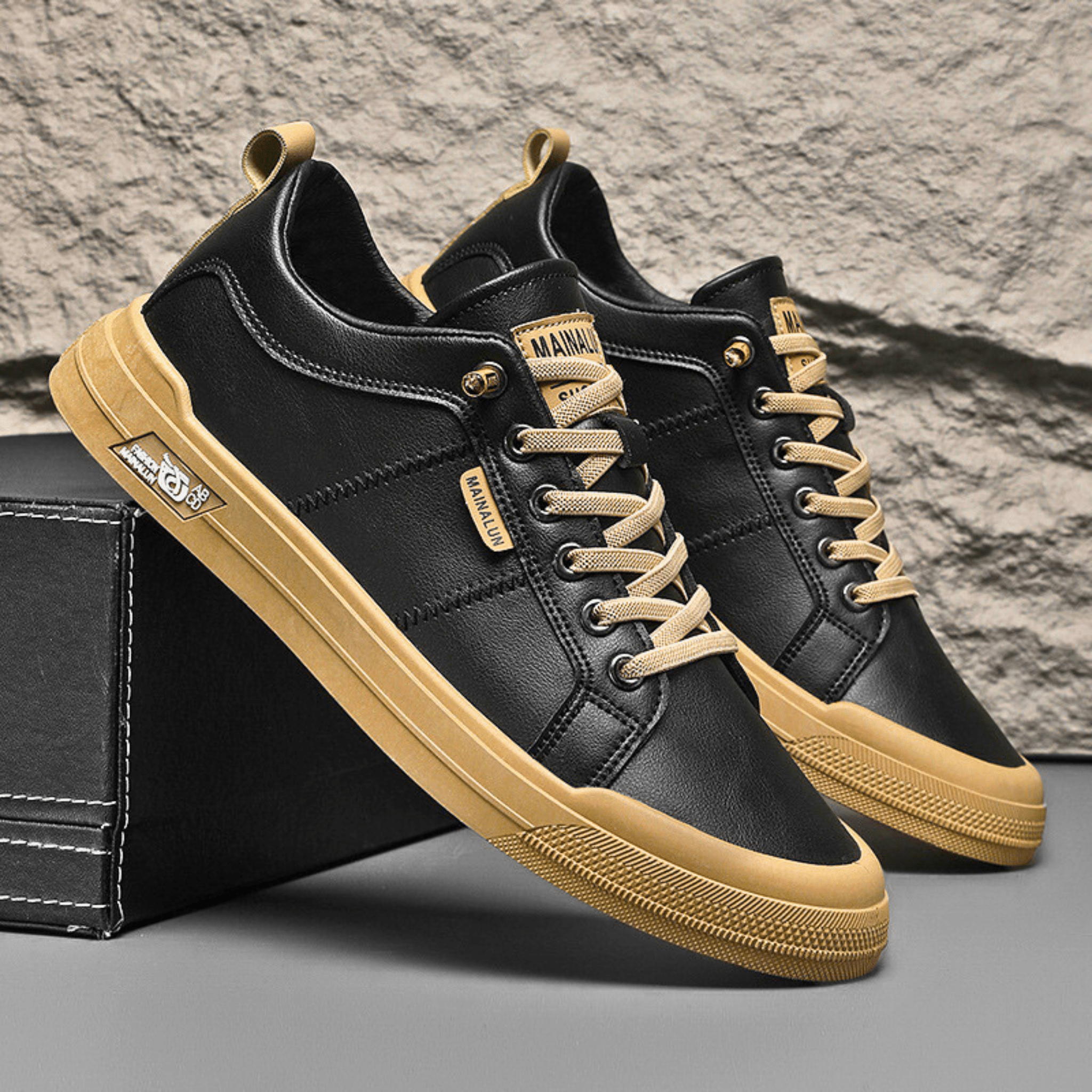 Women's Casual White Sneaker | Lace-Up-2