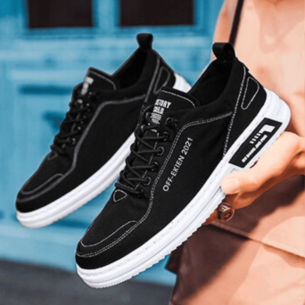 Mens Casual Sneaker | Lace-Up Green-16
