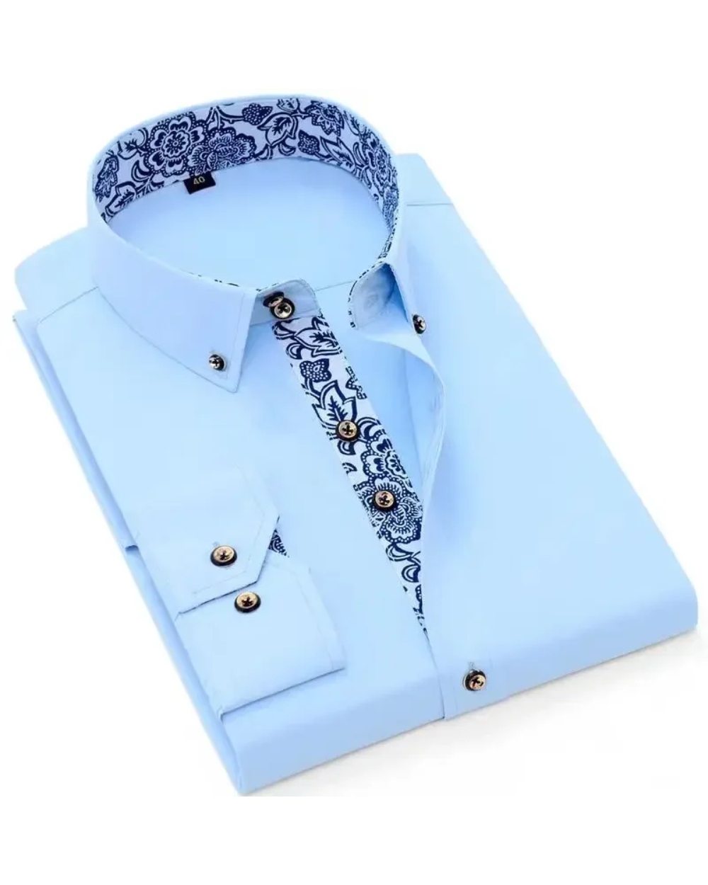 Mens Black Shirt | Button-Down Casual-4
