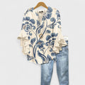 Women's Lightweight Cotton Blouse | Airy Summer Top for Everyday Wear 0
