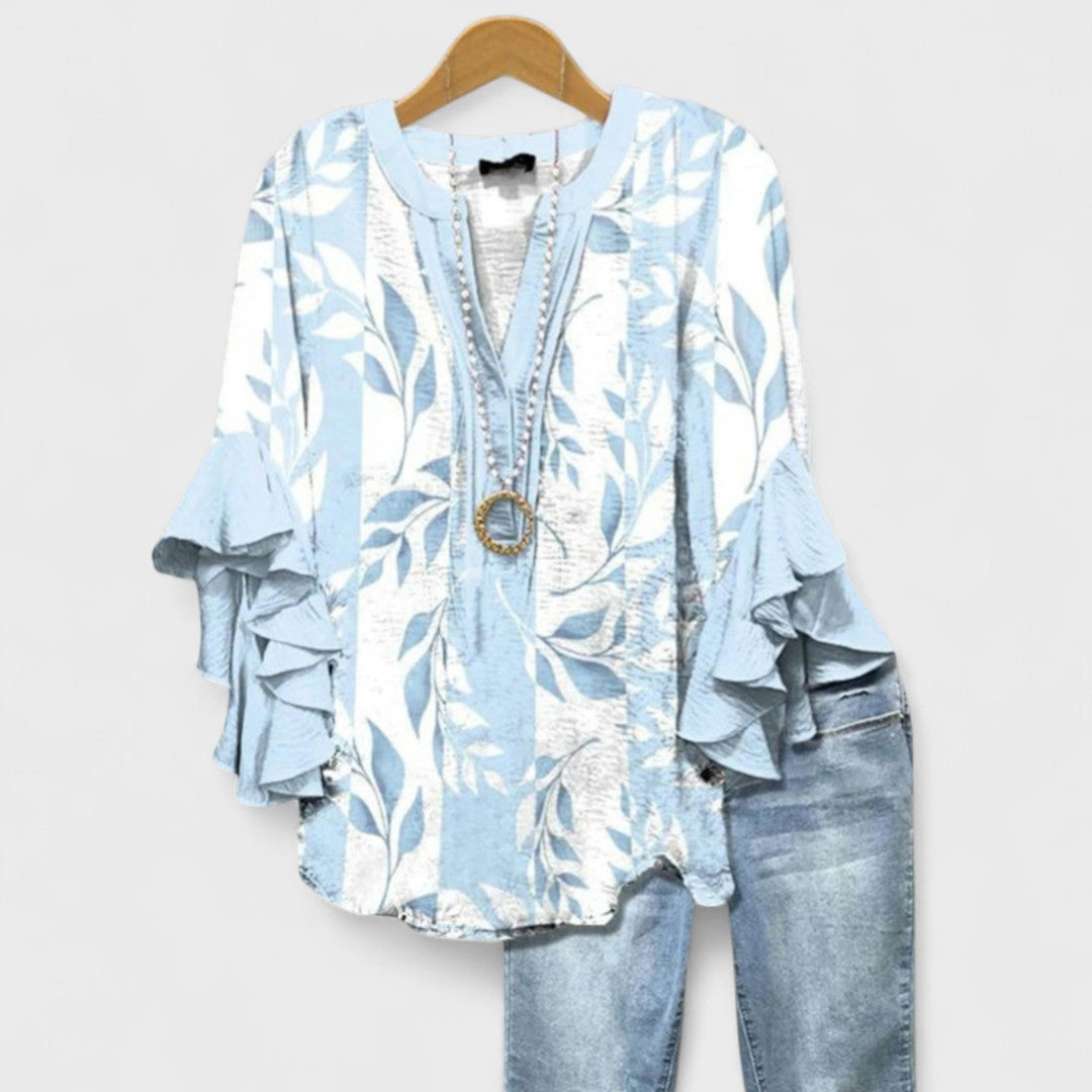 Women's Lightweight Cotton Blouse | Airy Summer Top for Everyday Wear 1