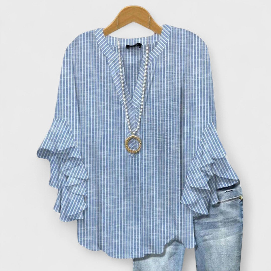 Women's Lightweight Cotton Blouse | Airy Summer Top for Everyday Wear 2