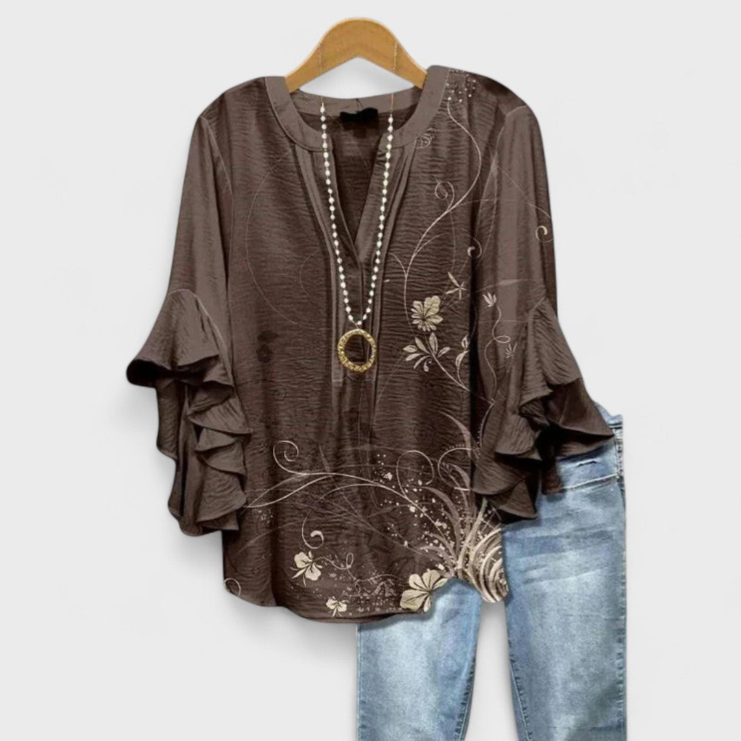 Women's Lightweight Cotton Blouse | Airy Summer Top for Everyday Wear 3