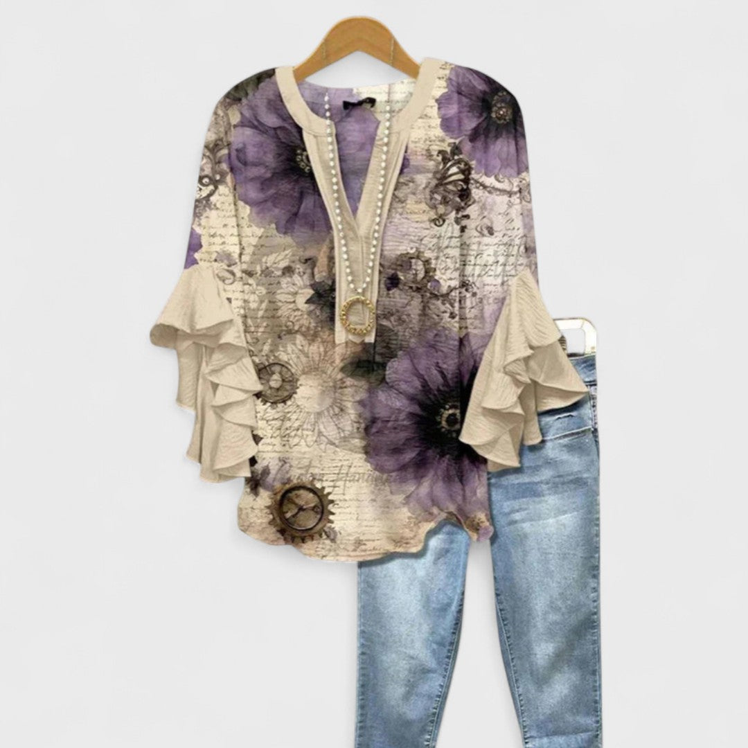 Women's Lightweight Cotton Blouse | Airy Summer Top for Everyday Wear 5