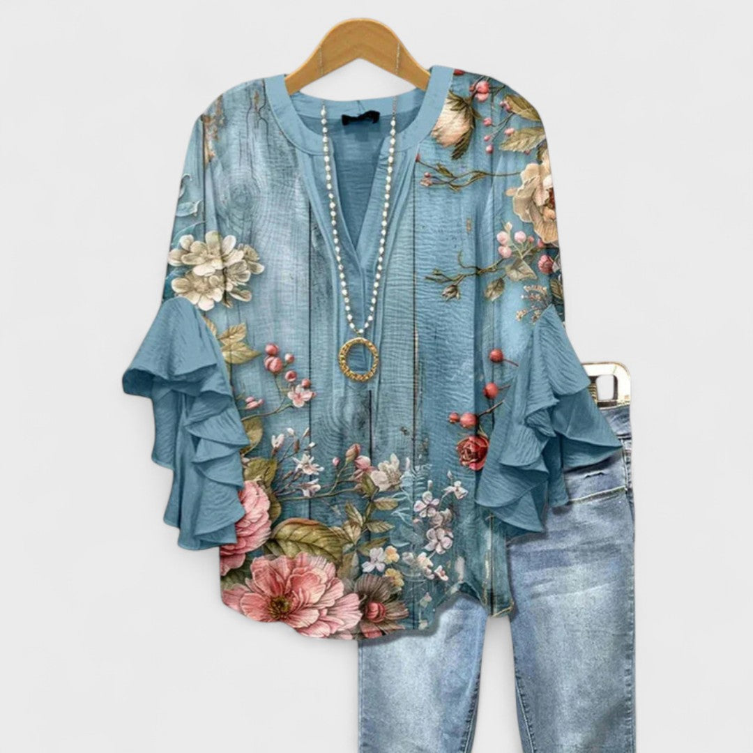Women's Lightweight Cotton Blouse | Airy Summer Top for Everyday Wear 6
