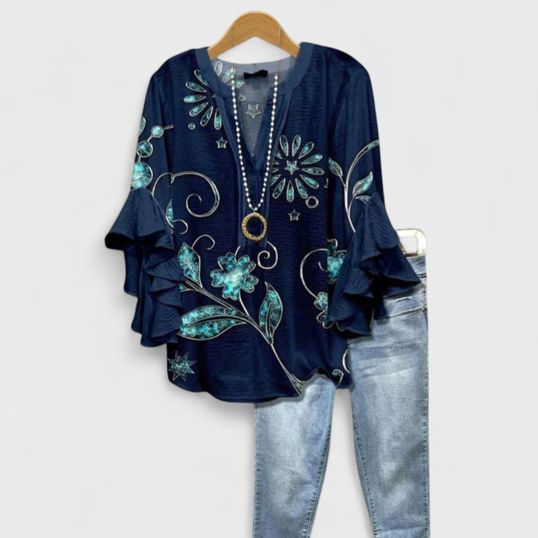 Women's Lightweight Cotton Blouse | Airy Summer Top for Everyday Wear 9