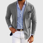 Men's button-front resort blazer