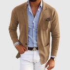 Men's button-front resort blazer