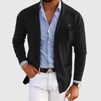 Men's button-front resort blazer