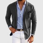 Men's button-front resort blazer
