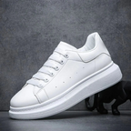 Men's lace-up platform low-top sneakers