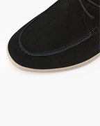 Men's lace-up shoes with suede-effect upper