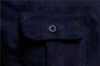 Men's long sleeve button-front weekend shirt