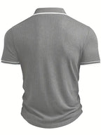 Men's short sleeve resort polo shirt