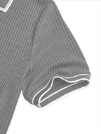 Men's short sleeve resort polo shirt