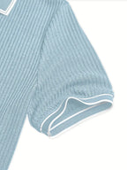 Men's short sleeve resort polo shirt