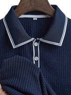 Men's short sleeve resort polo shirt