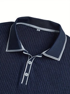 Men's short sleeve resort polo shirt