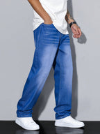Men's straight leg wide-fit weekend jeans