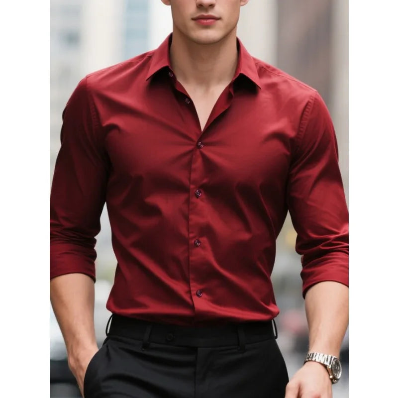 mens-dress-shirt-slim-fit-red-detail