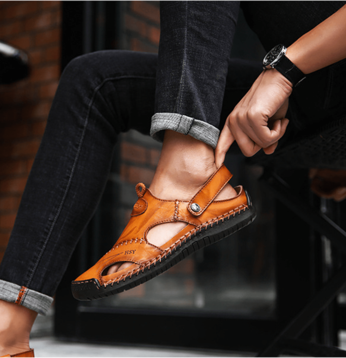 Men's Sandals | Casual Summer Slide-4
