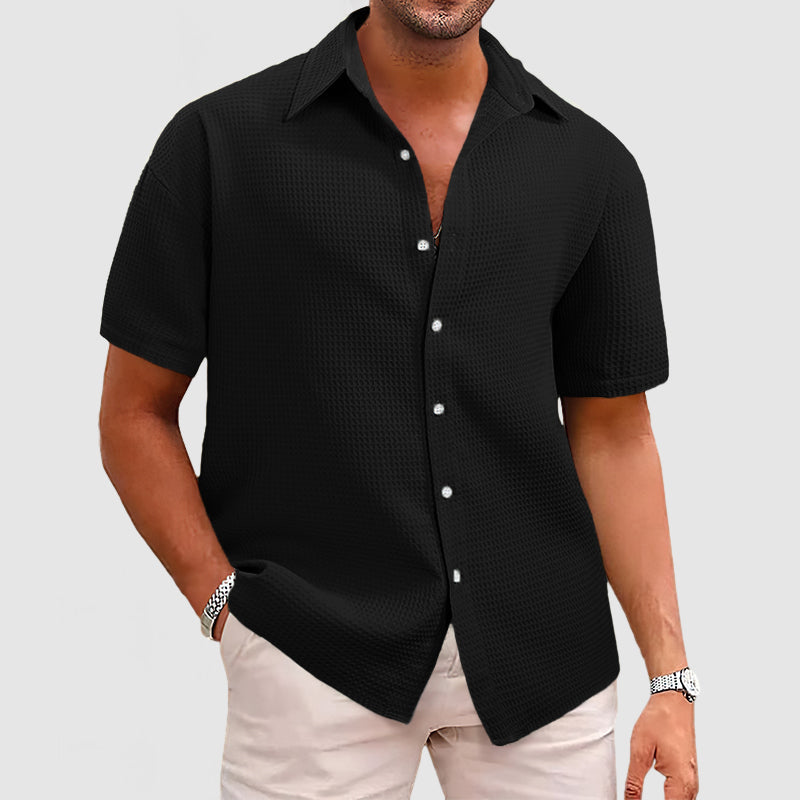 Men's Casual Short Sleeve Shirt | Summer-12