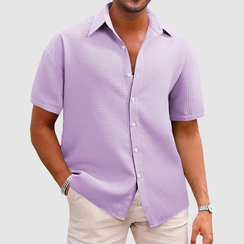 Men's Casual Short Sleeve Shirt | Summer-6