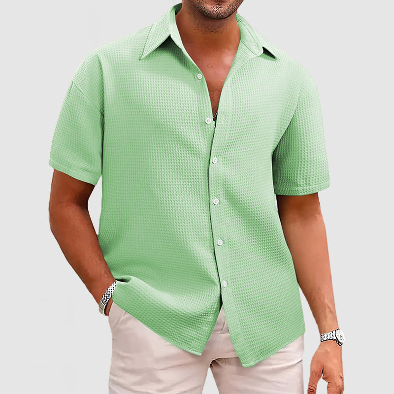 Men's Casual Short Sleeve Shirt | Summer-7