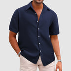 Men's Casual Short Sleeve Shirt | Summer-11