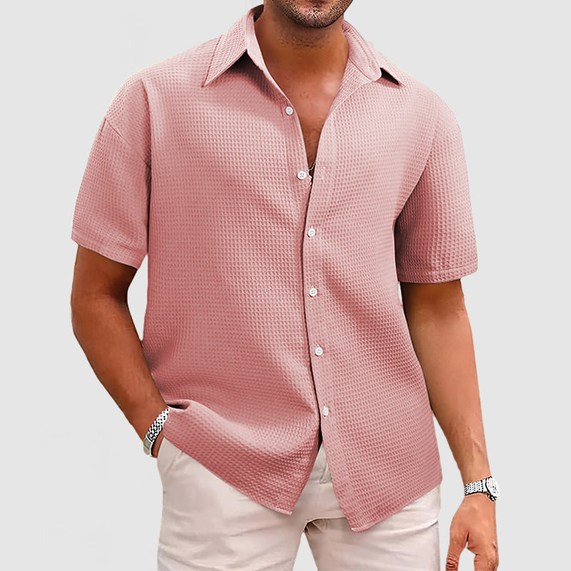 Men's Casual Short Sleeve Shirt | Summer-1