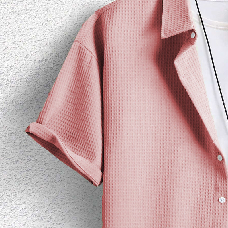 Men's Casual Short Sleeve Shirt | Summer-3