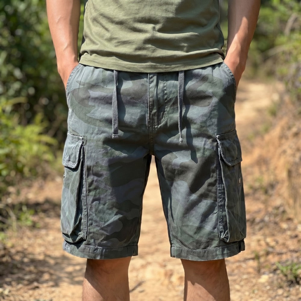 Men's Cargo Shorts | Casual Camo-1