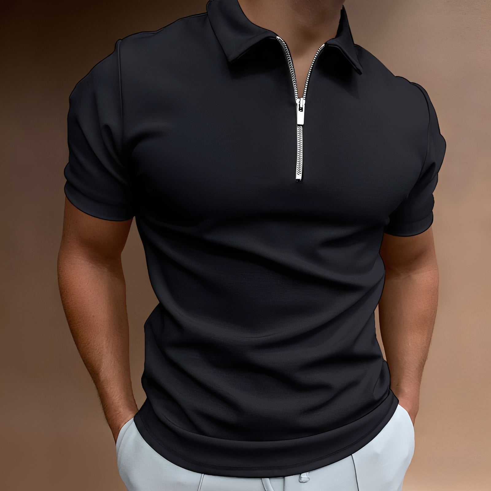 Men's Summer Polo Shirt | Short Sleeve Casual-7