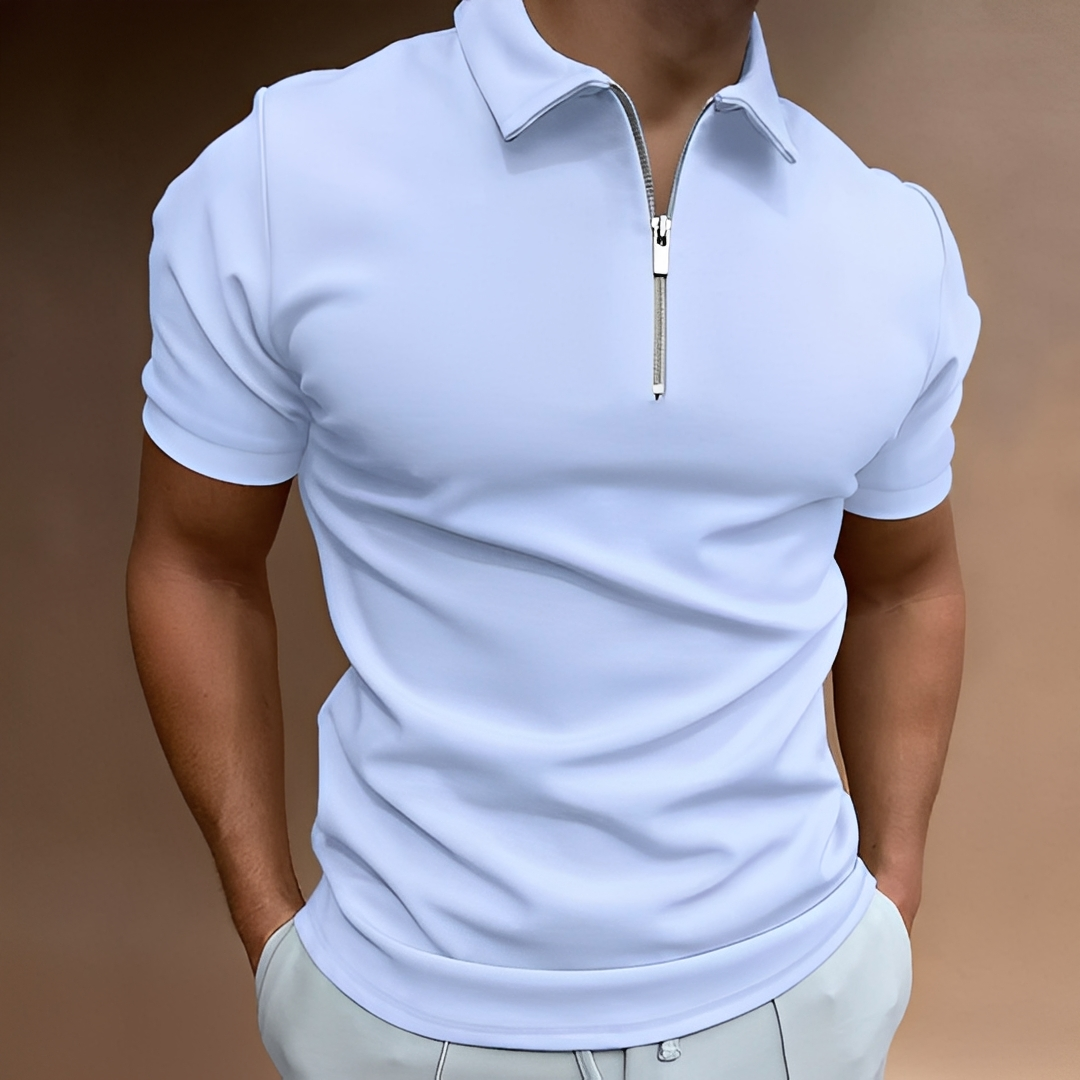 Men's Summer Polo Shirt | Short Sleeve Casual-3
