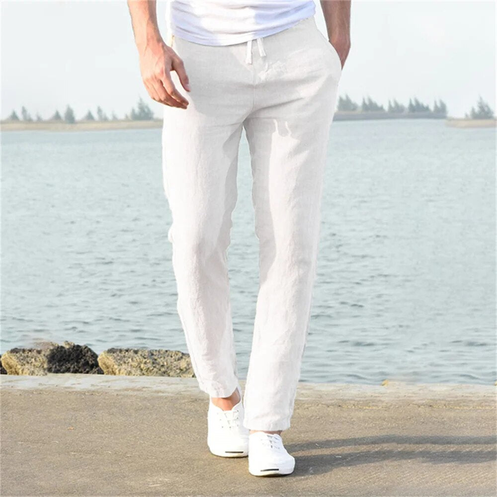 Men's Wide Leg Pants | Casual Summer-1