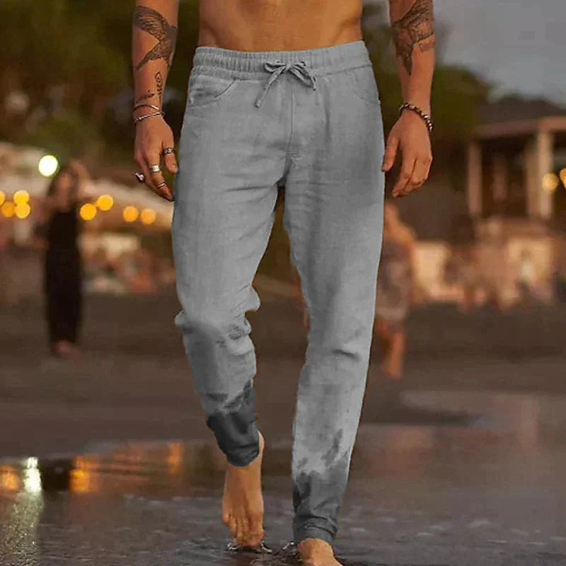 Men's Wide Leg Pants | Casual Summer-2