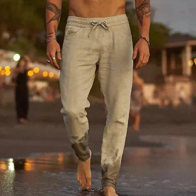 Men's Wide Leg Pants | Casual Summer-1