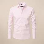 Men's fitted long sleeve workwear shirt