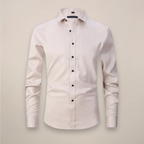 Men's fitted long sleeve workwear shirt