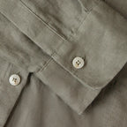 Women's cropped oversized long sleeve shirt