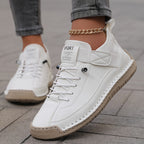 Women's lace-up low-top weekend sneakers