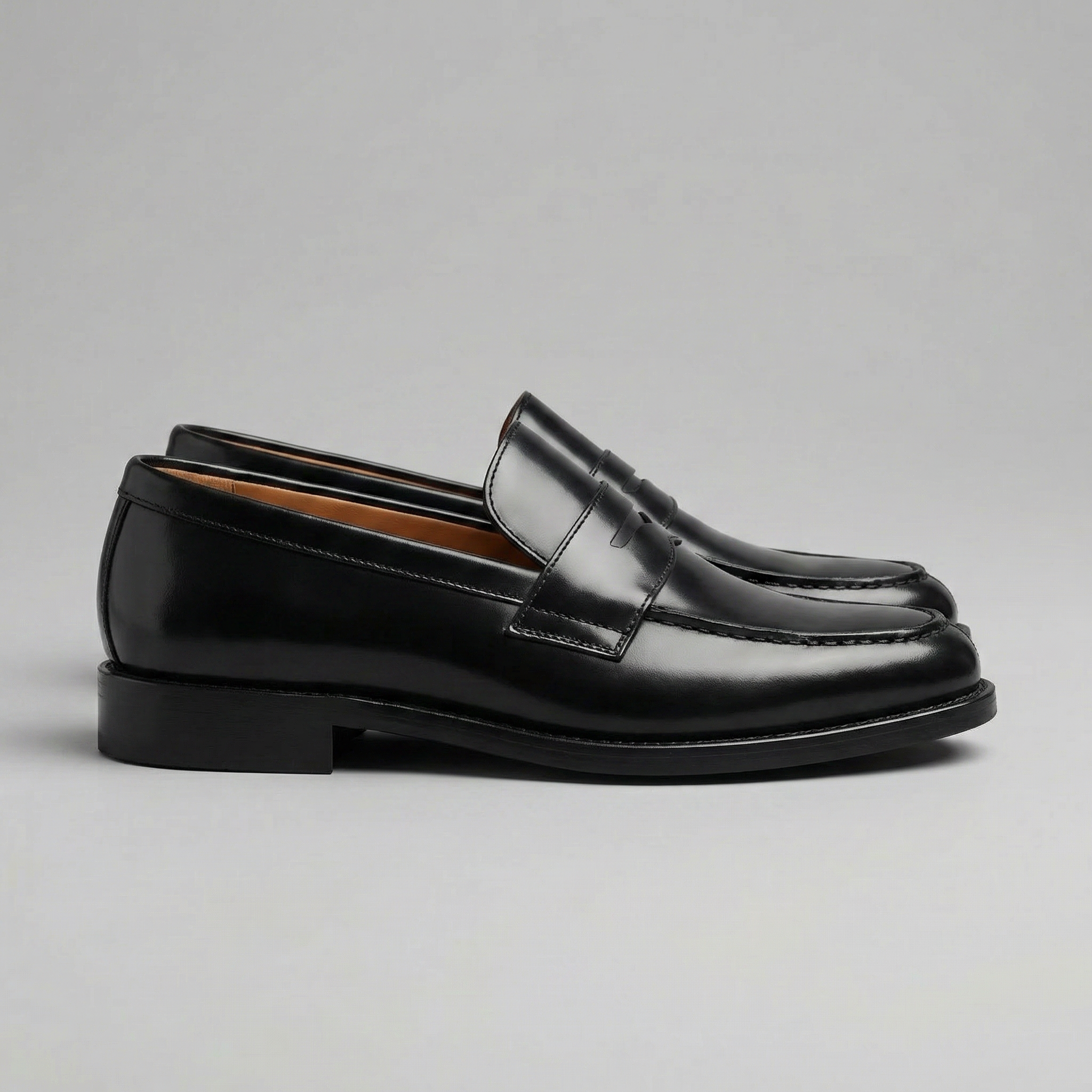 Women's slip-on office penny loafers