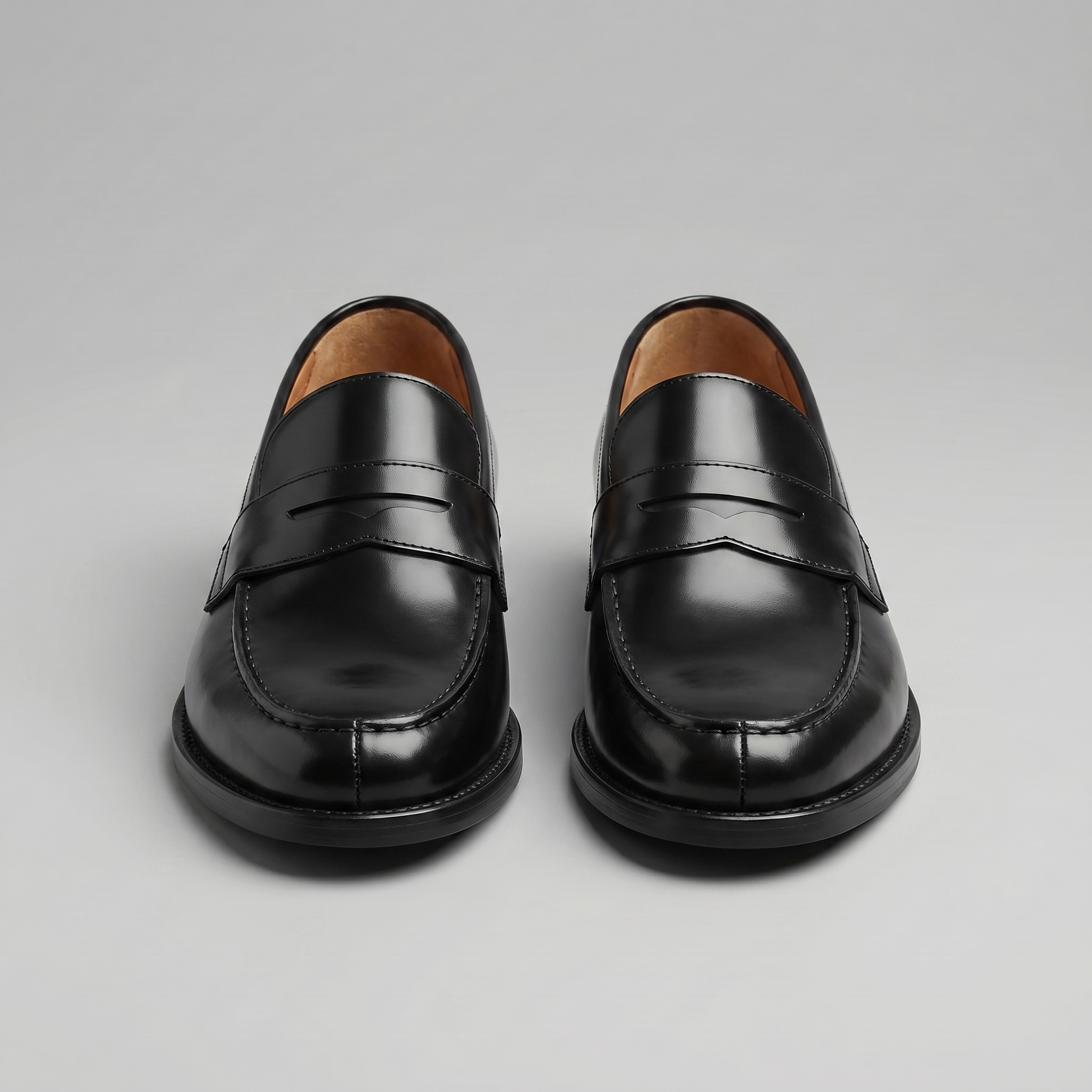 Women's slip-on office penny loafers