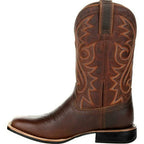 Women's western embroidered mid-calf cowboy boots
