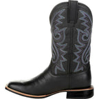 Women's western embroidered mid-calf cowboy boots