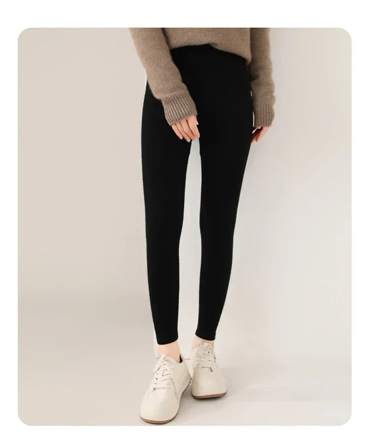 Women's High Waist Leggings | Casual Neutral-15