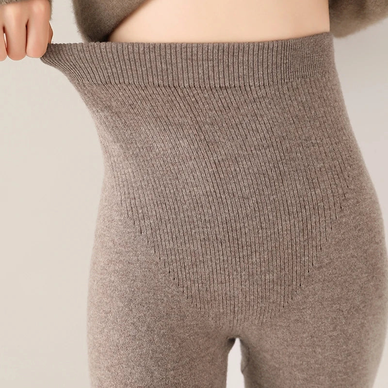 Women's High Waist Leggings | Casual Neutral-6